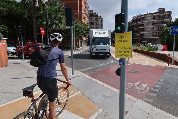 La reforma de la C-245 confirma l’aposta per una mobilitat més segura i sostenible a Gavà